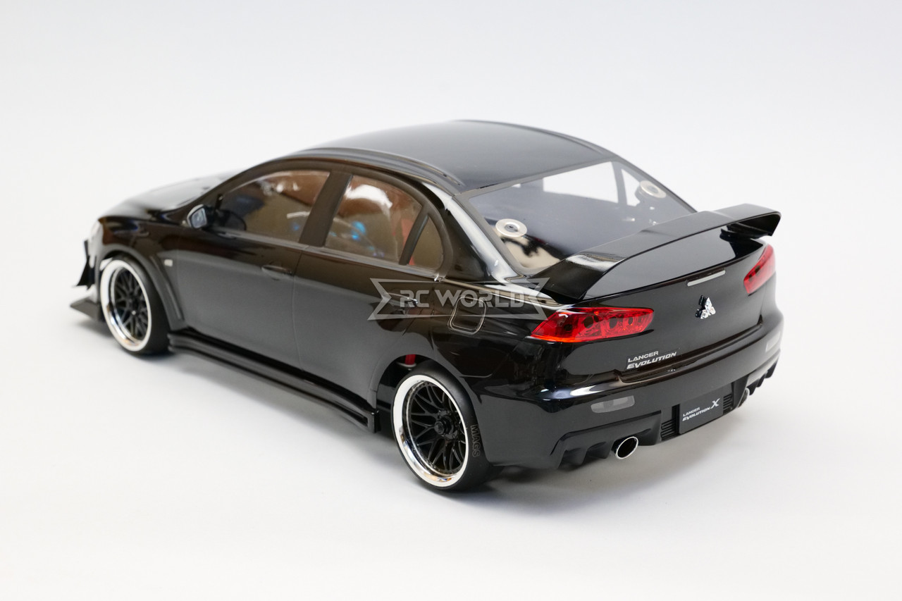 RC 1/10 MITSUBISHI EVO X Voltex Brushless AWD Drift Car w/ LED