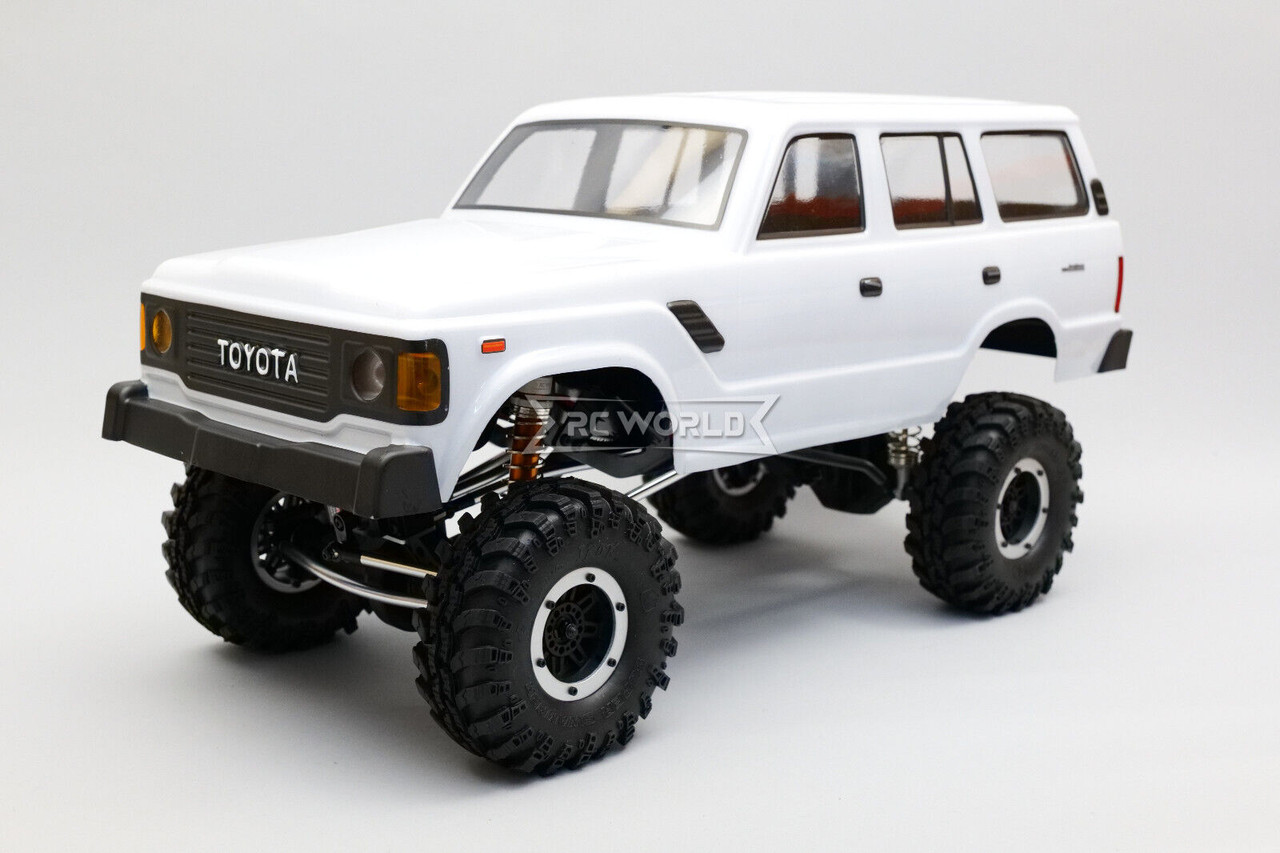 RC 1/10 TOYOTA LAND CRUISER FJ60 W/ LED Lights 4X4 *RTR* -RED-