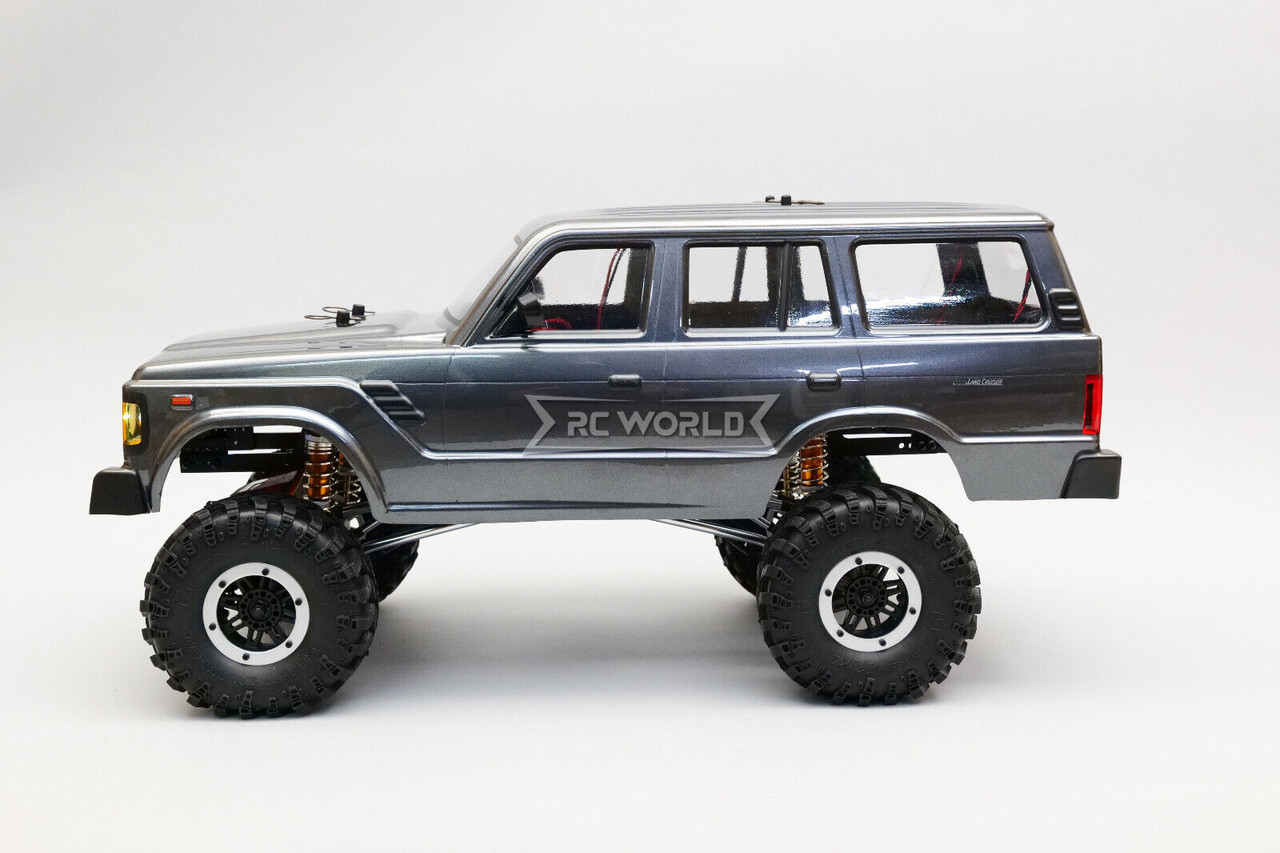 RC 1/10 TOYOTA LAND CRUISER FJ60 W/ LED Lights 4X4 *RTR* -GUN-