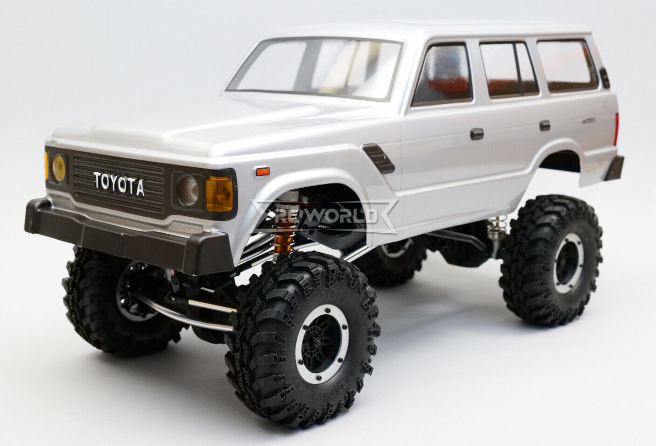 1/10ラジコン RC 1/10 Toyota FJ60 LAND CRUISER Lexan Body 313mm -FINISHED- *SILVER*