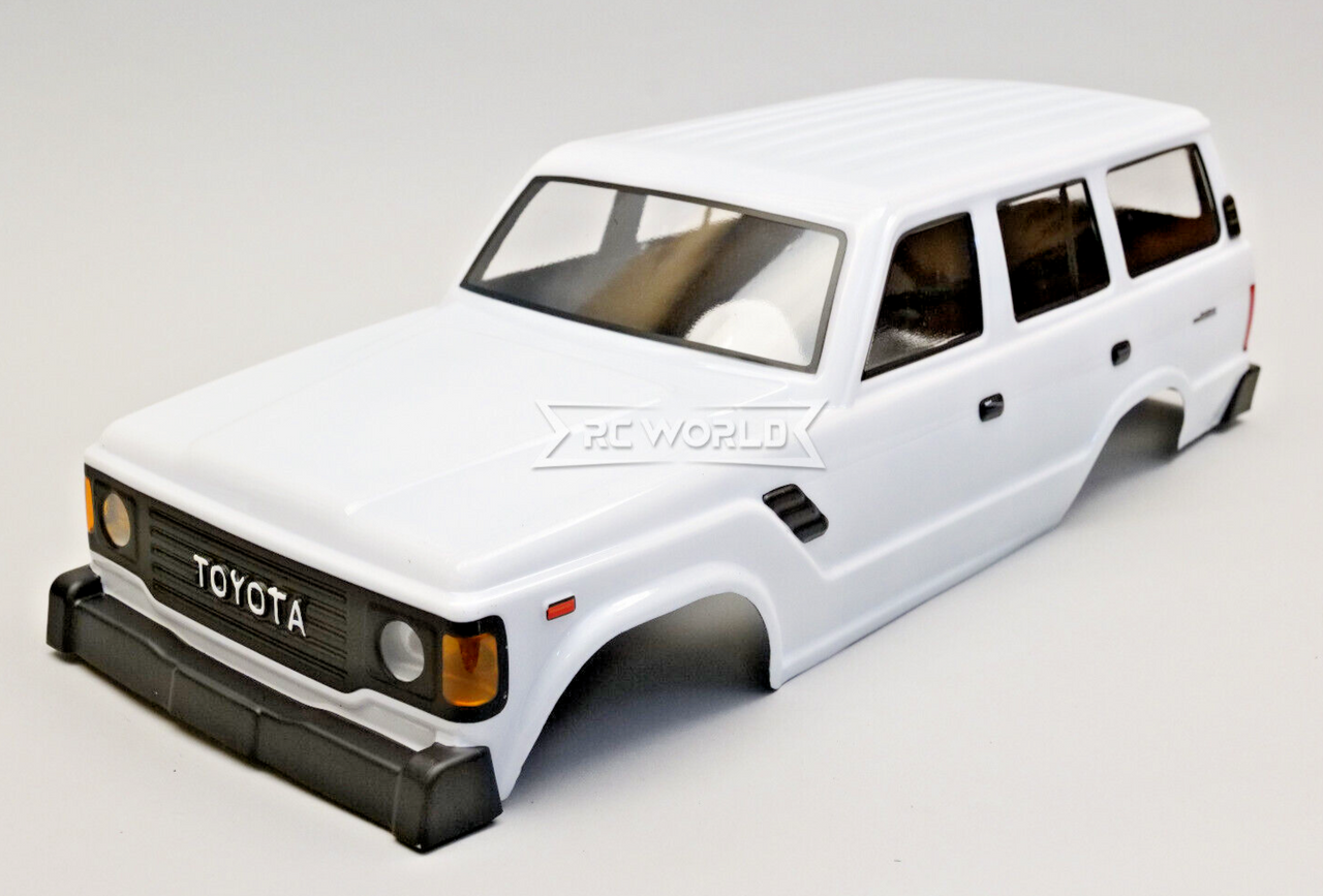RRC 1/10 Toyota FJ60 LAND CRUISER Body Shell 313mm -CLEAR-