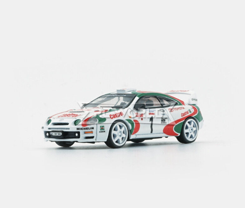 1/64 Die Cast TOYOTA CELICA Rally WRC Tour De France Model Car