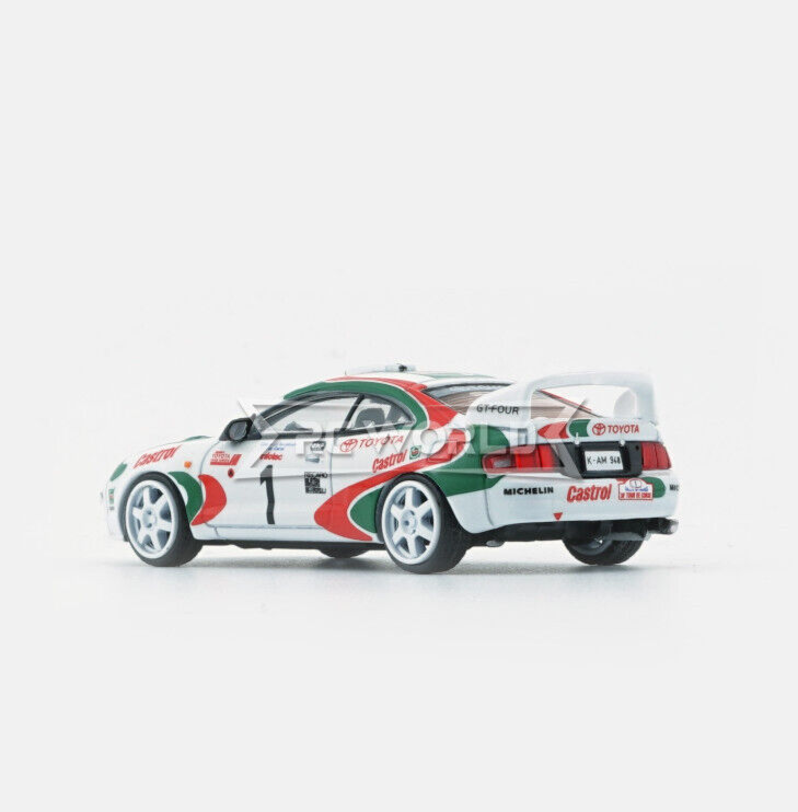 1/64 Die Cast TOYOTA CELICA Rally WRC Tour De France Model Car