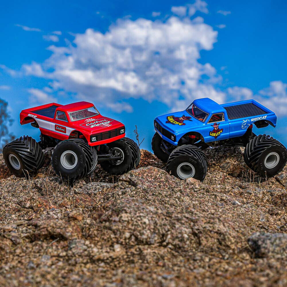 Redcat RC 1/18 MONSTER TRUCK Body Shell Pre-Painted For MT-18 *RED*