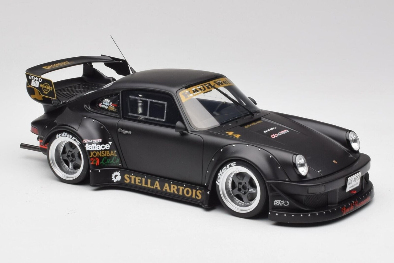 1/18 GT Spirit PORSCHE 911 TURBO RWB Stella Artois 2010 -BLACK- #GT918