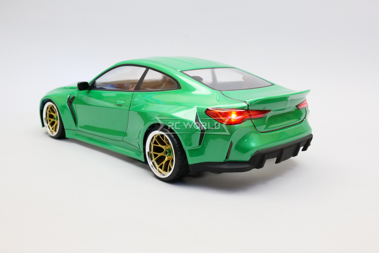 RC 1/10 BMW G84 M2 AWD Drift Car W/ LED *RTR* -GREEN-