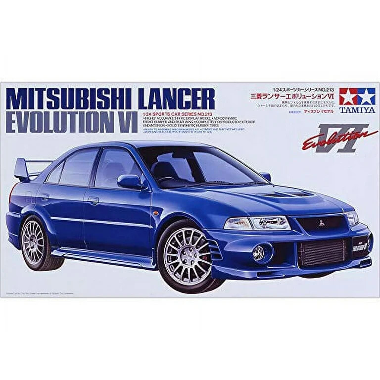 Tamiya 1/24 MITSUBISHI LANCER EVOLUTION VI Plastic Model Kit #24213