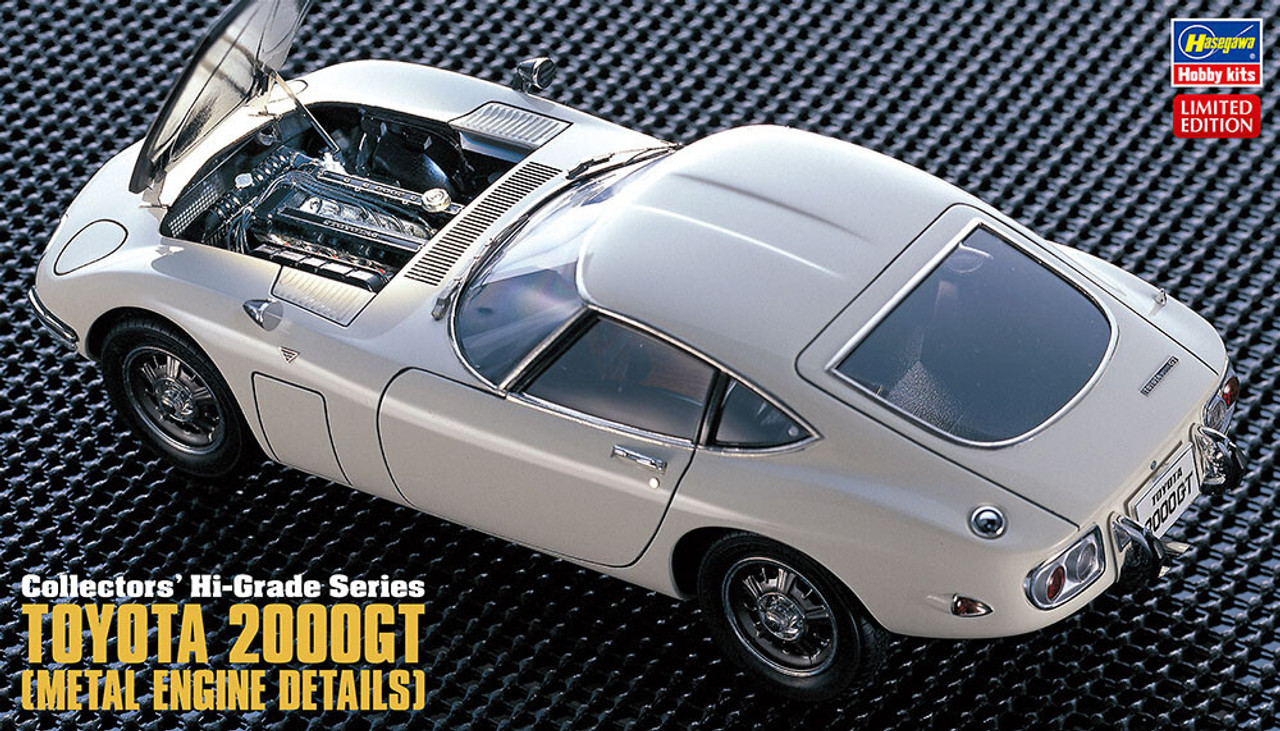 Amazon.com: Hasegawa SP533 1/24 Toyota 2000 GT Gold w/ 60's
