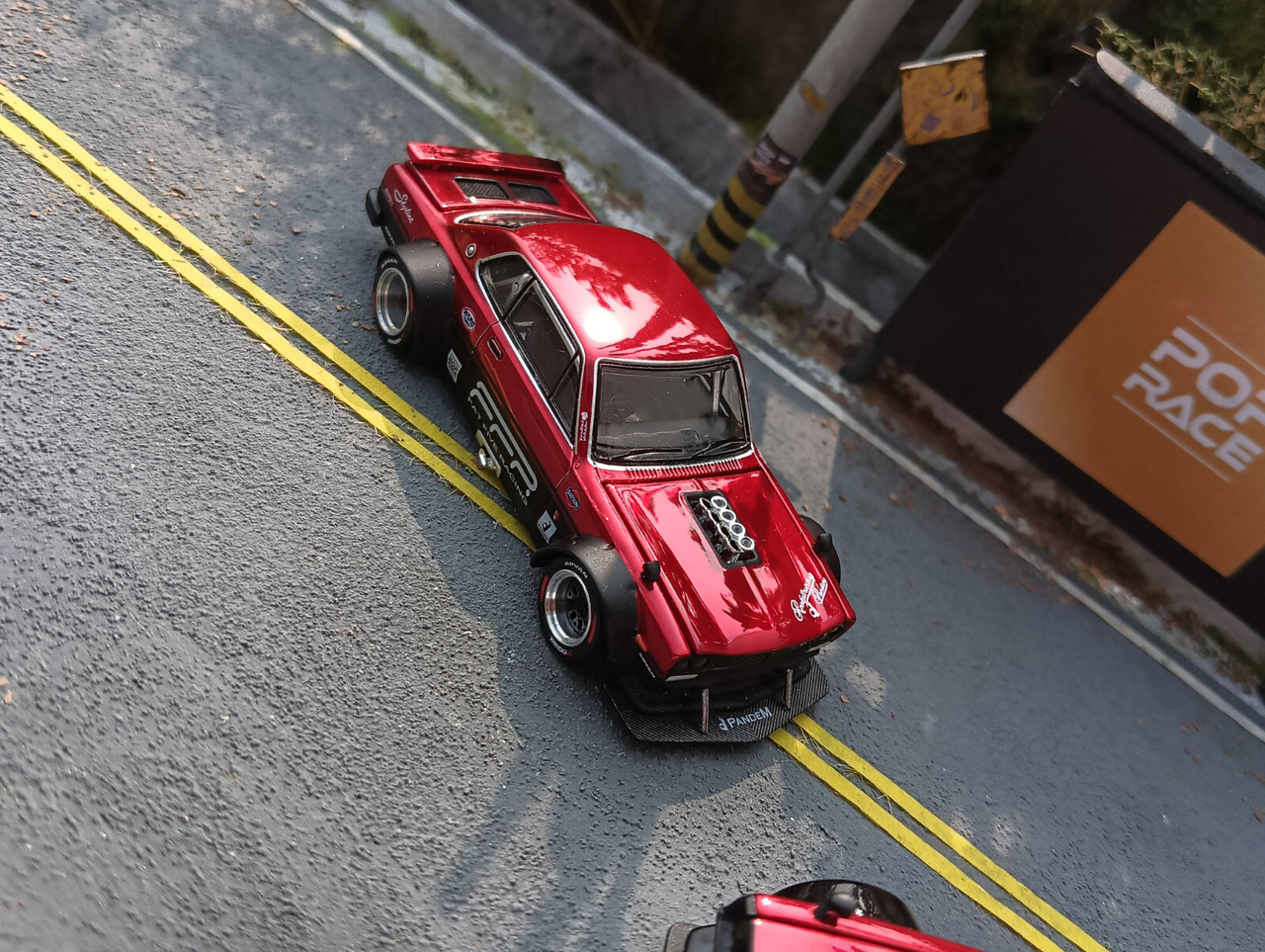 ポップレース 1/64 Fat Five Racing 2台 ボックスセット ポップ