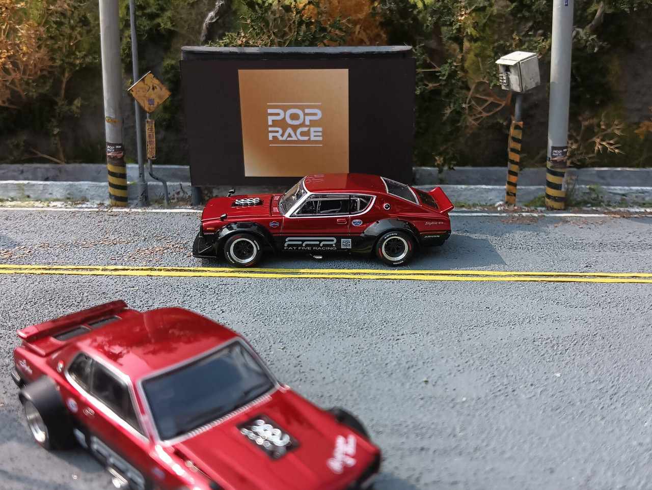 POP 1/64 Die Cast FAT FIVE RACING (2) Car Set 2025 CAR MEET