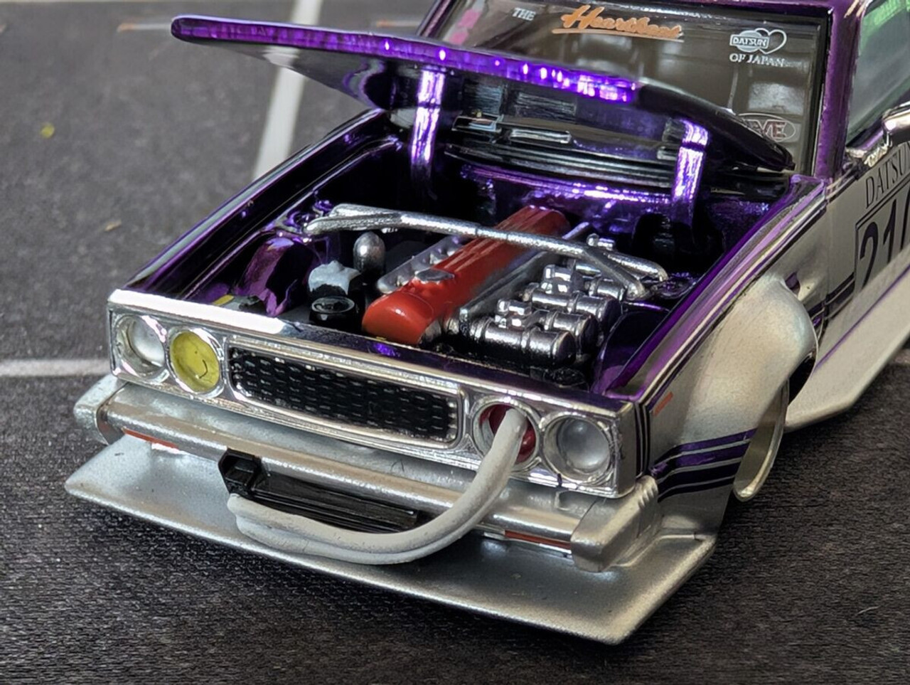 ミニカー CUSTOM CAR SHOW OSAKA JAPAN PASSION PINK 1:64 Nissan 180SX (PRS13 Silvia) -- Metallic Pink -- BM