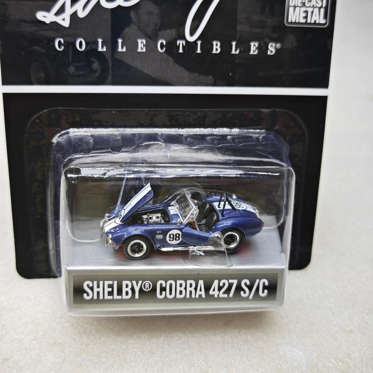 Shelby Collectibles 1/64 SHELBY COBRA 427 S/C Die Cast Model -BLUE-