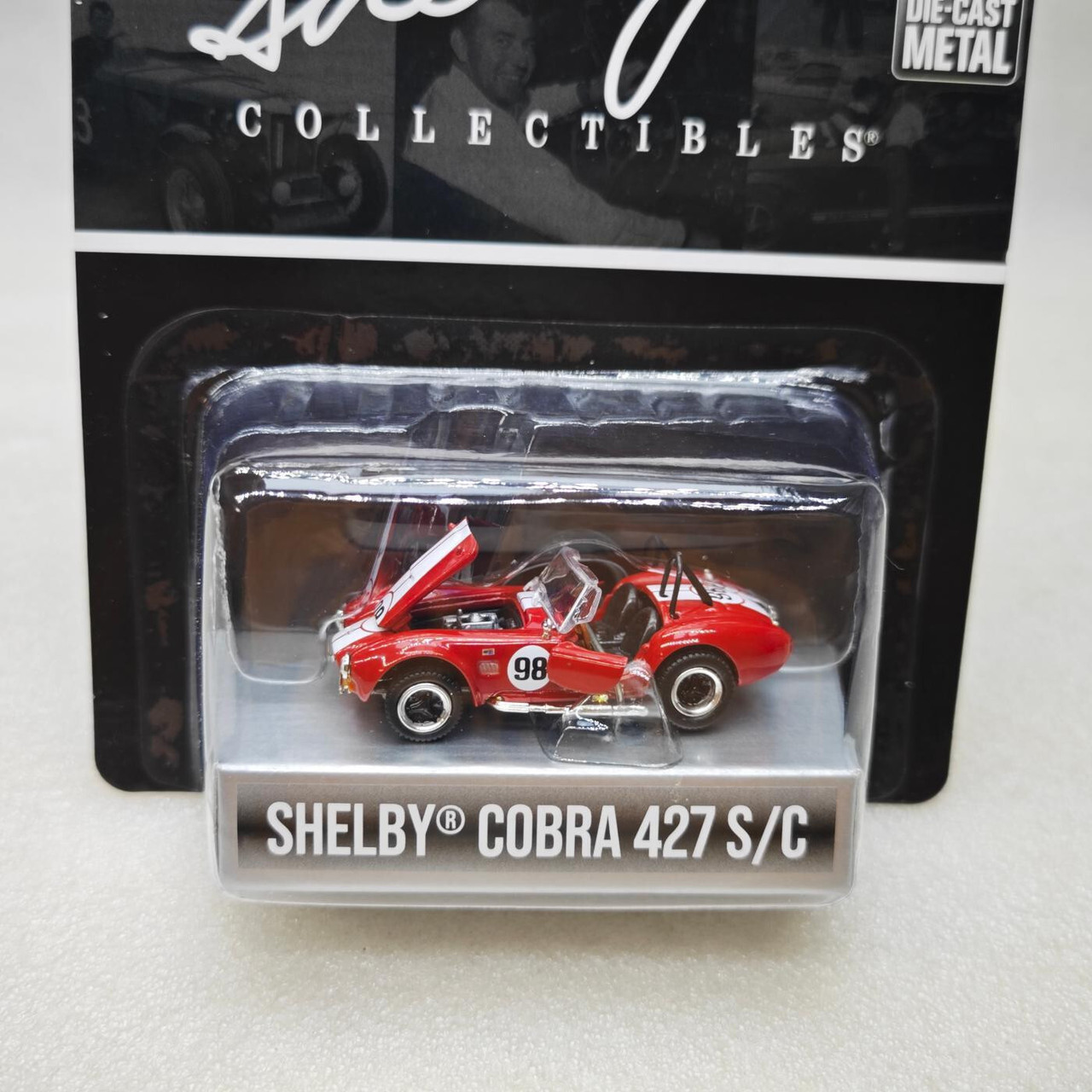SHELBY COBRA 427 S/C ミニカー Shelby Collectibles 1/64 SHELBY COBRA 427 S/C Die Cast Model -RED-