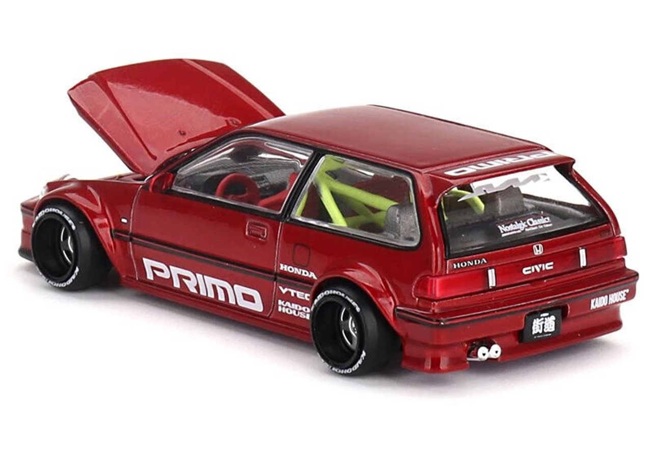 【希少】エブロ　DIE−CAST MODEL　CAR　No.65 Amazon.com: 1965 Chevy Impala SS 396 Lowrider Red Metallic