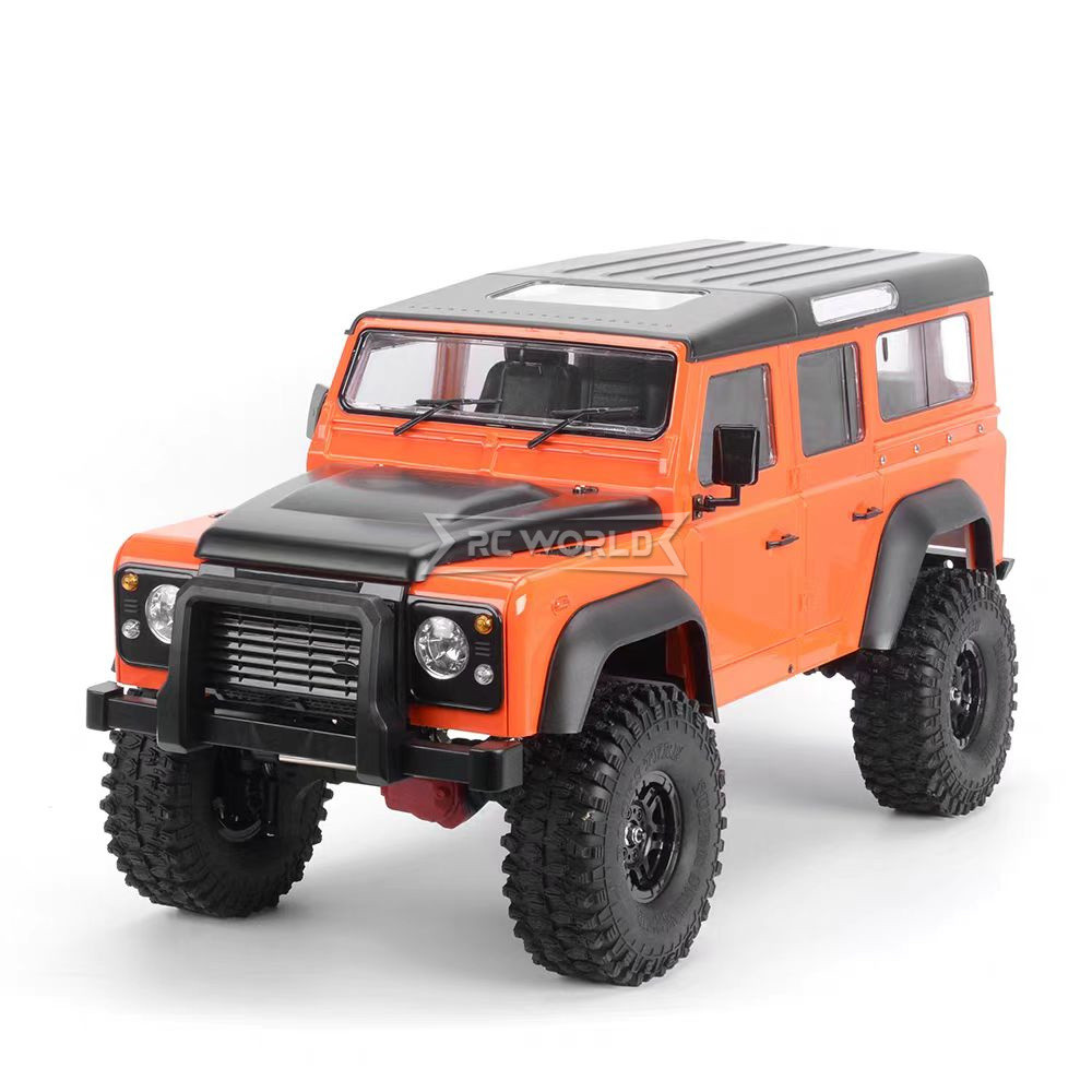 RC 1/10 LAND ROVER DEFENDER 110 4X4 2-Speed Diff Lock *RTR* -ORANGE-
