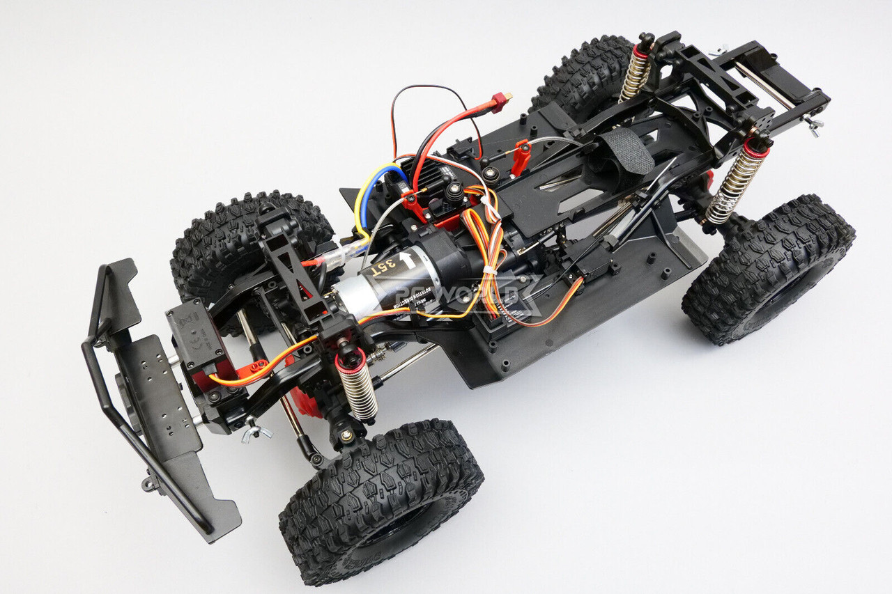 RC 1/10 LAND ROVER DEFENDER 110 4X4 2-Speed Diff Lock *RTR* -ORANGE-