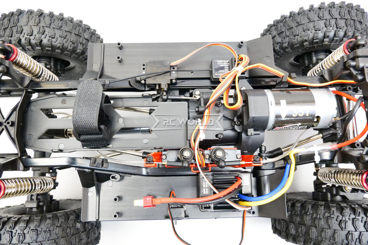 RC 1/10 LAND ROVER DEFENDER 110 4X4 2-Speed Diff Lock *RTR* -ORANGE-