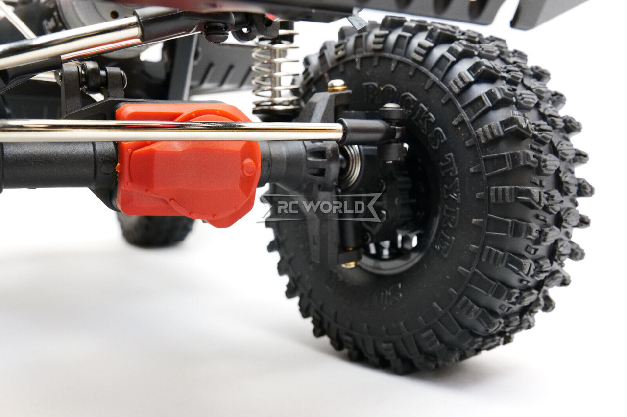 RC 1/10 LAND ROVER DEFENDER 110 4X4 2-Speed Diff Lock *RTR* -ORANGE-
