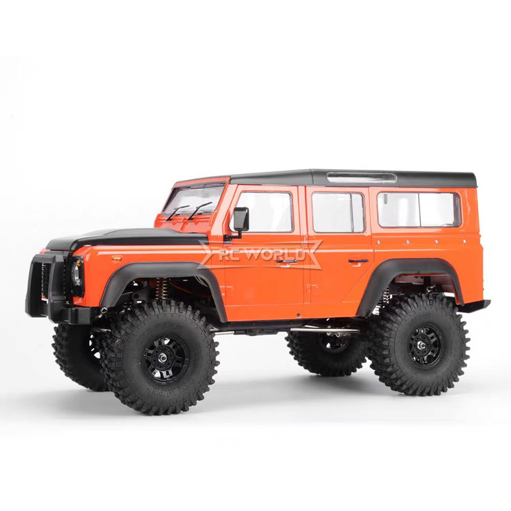 RC 1/10 LAND ROVER DEFENDER 110 4X4 2-Speed Diff Lock *RTR* -GREEN-