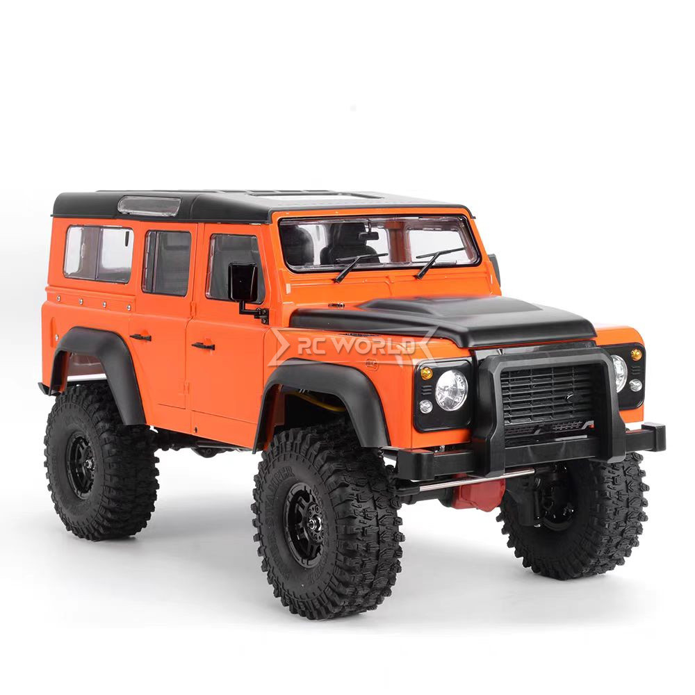 RC 1/10 LAND ROVER DEFENDER 110 4X4 2-Speed Diff Lock *RTR* -GRAY-