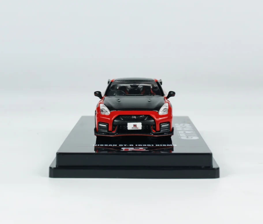 1/64 Die Cast NISSAN SKYLINE GTR R35 Nismo Model Car -RED-