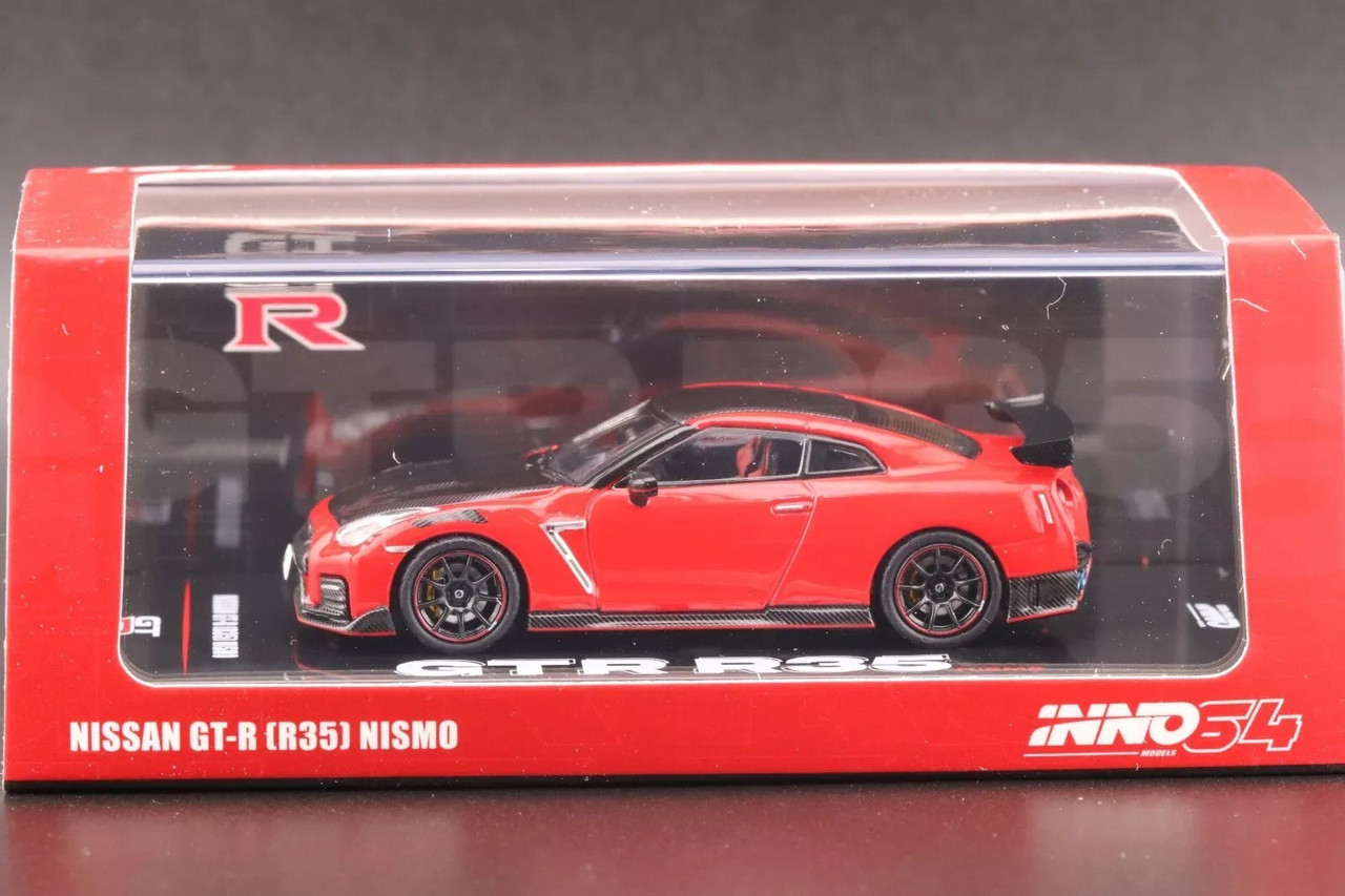 1/64 Die Cast NISSAN SKYLINE GTR R35 Nismo Model Car -RED-