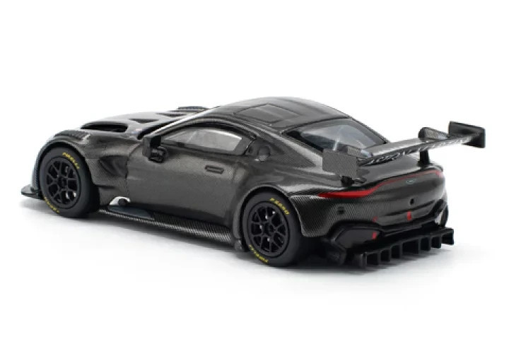 Pop 1/64 Die Cast ASTON MARTIN VANTAGE GT3 Model Car -CARBON-
