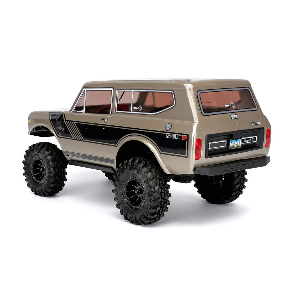 RC 1/18 Ascent-18 SCOUT II 4WD Rock Crawler BRUSHLESS -RTR- *RED*