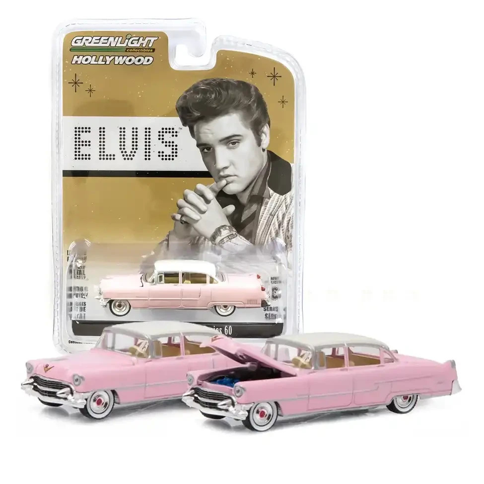 Greenlight 1/64 *ELVIS* 1955 CADILLAC FLEETWOOD Diecast Model Car