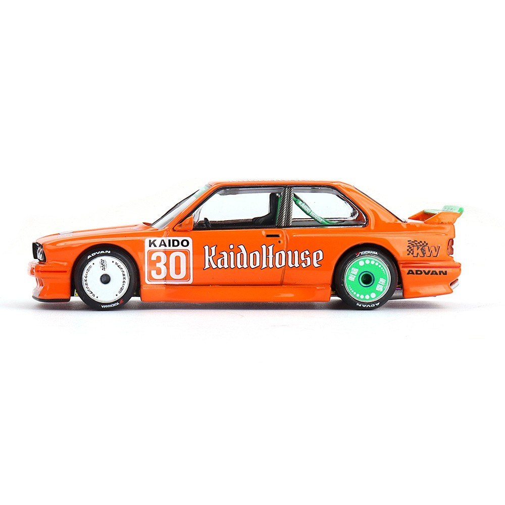 Mini GT KAIDO 1/64 BMW E30 M3 Die Cast Model -ORANGE-