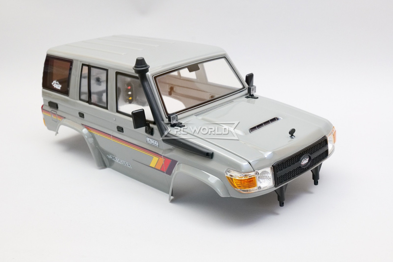 RC 1/10 Truck Body TOYOTA LAND CRUISER LC71 RESCUER *Finished