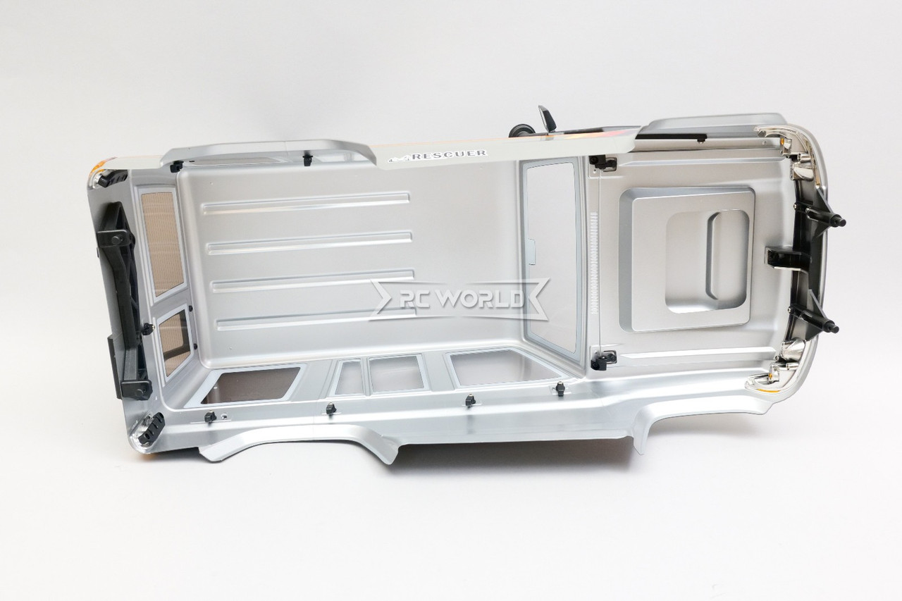 RC 1/10 Truck Body TOYOTA LAND CRUISER LC71 RESCUER *Finished