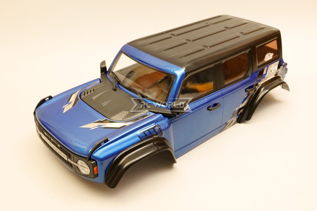 RC 1/10 Truck Body FORD BRONCO Pro Runner *Finished* 313MM -GREEN-