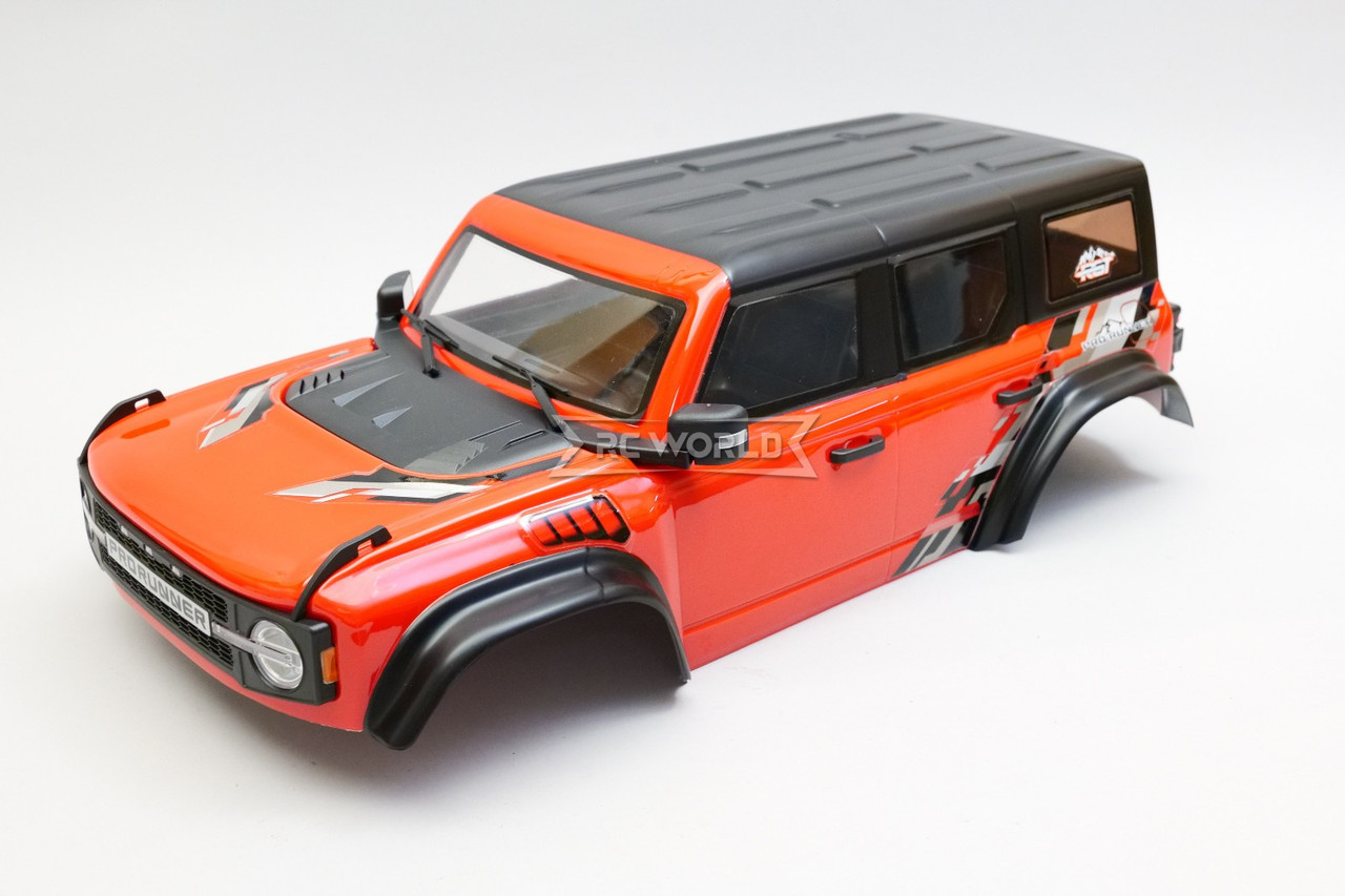 RC 1/10 Truck Body FORD BRONCO Pro Runner *Finished* 313MM -GREEN-