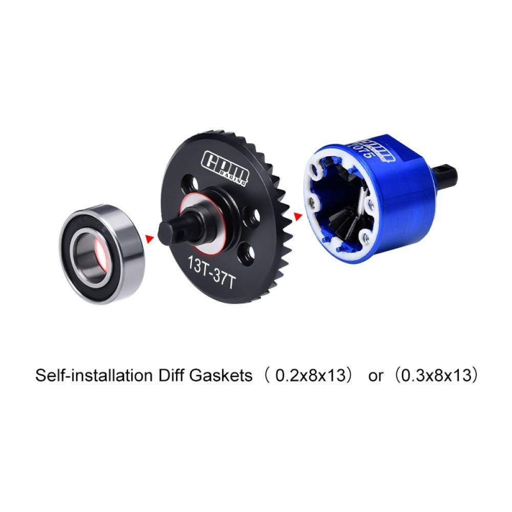 GPM For Traxxas Mini Maxx FRONT Or REAR COMPLETE DIFFERENTIAL