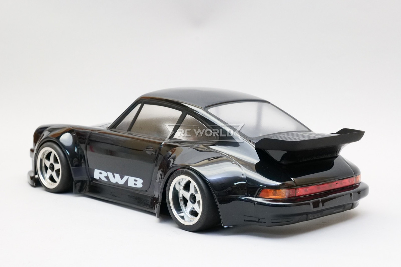 RC 1/10 BODY Shell PORSCHE 930 TURBO RWB Body 200mm -CLEAR-
