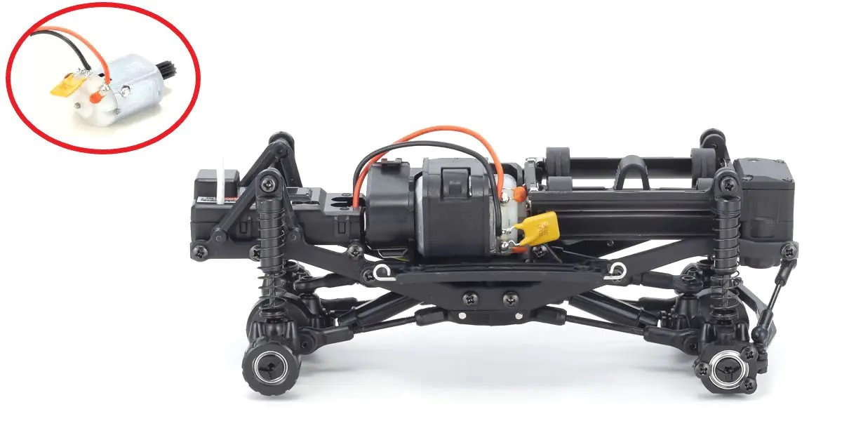 Kyosho RC 1/28 Mini Z TOYOTA 4RUNNER Hilux Surf W/ Roof Rack *GUN*