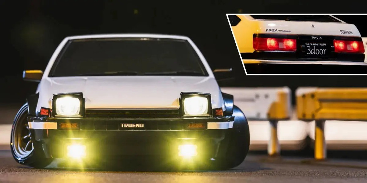 Kyosho 1/10 Body TOYOTA TRUENO AE86 SPRINTER *CLEAR* #FAB615