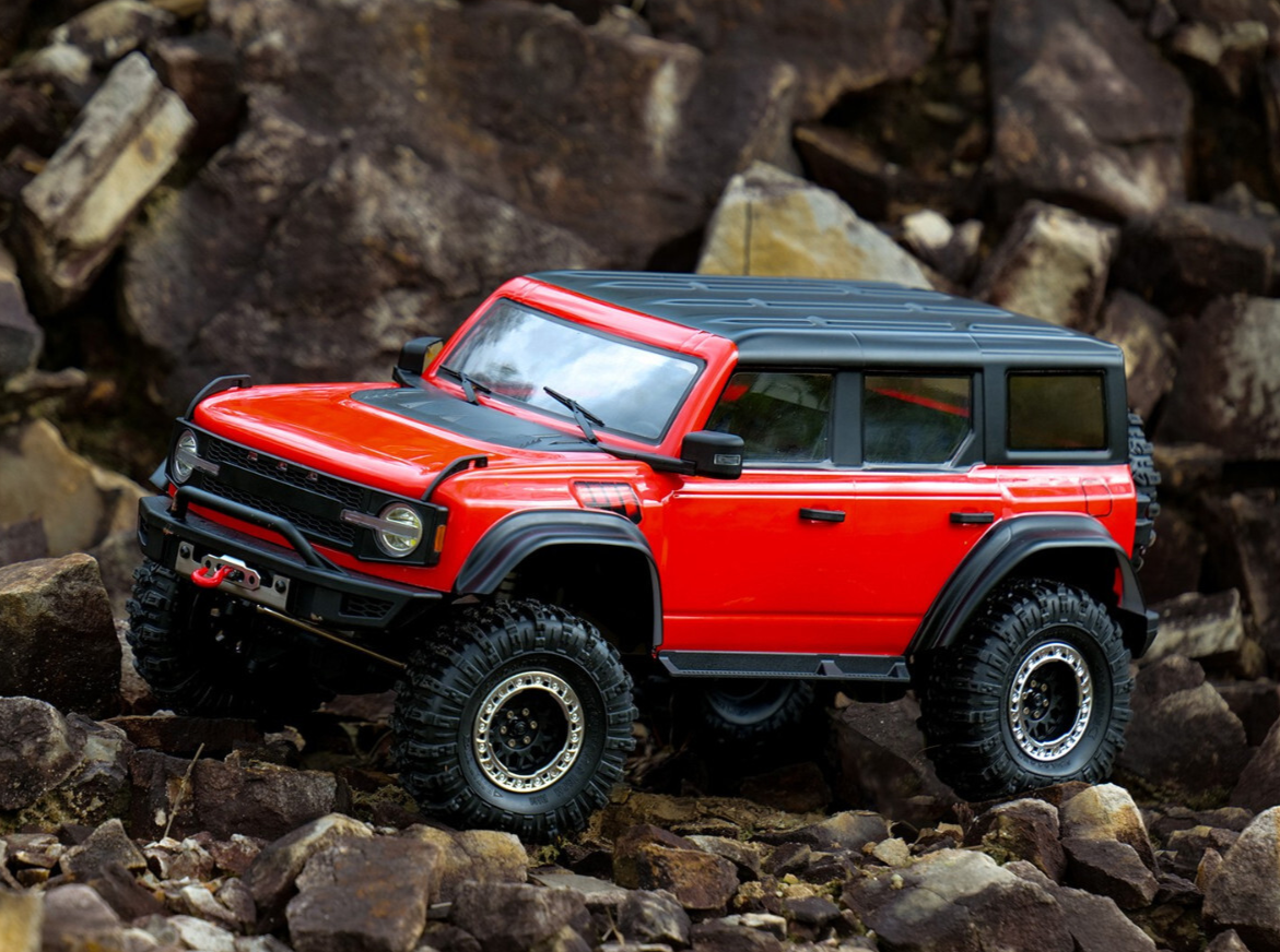 RC 1/10 FORD BRONCO 4X4 2-Speed Diff Lockers Truck *RTR* -GREEN-