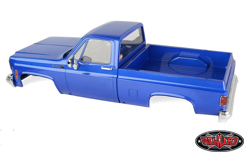 RC4WD CHEVY K10 SCOTTSDALE Pick Up Hard Body -BLUE- Z-B0274