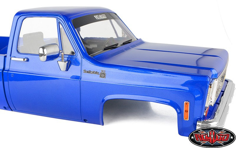 RC4WD CHEVY K10 SCOTTSDALE Pick Up Hard Body -BLUE- Z-B0274