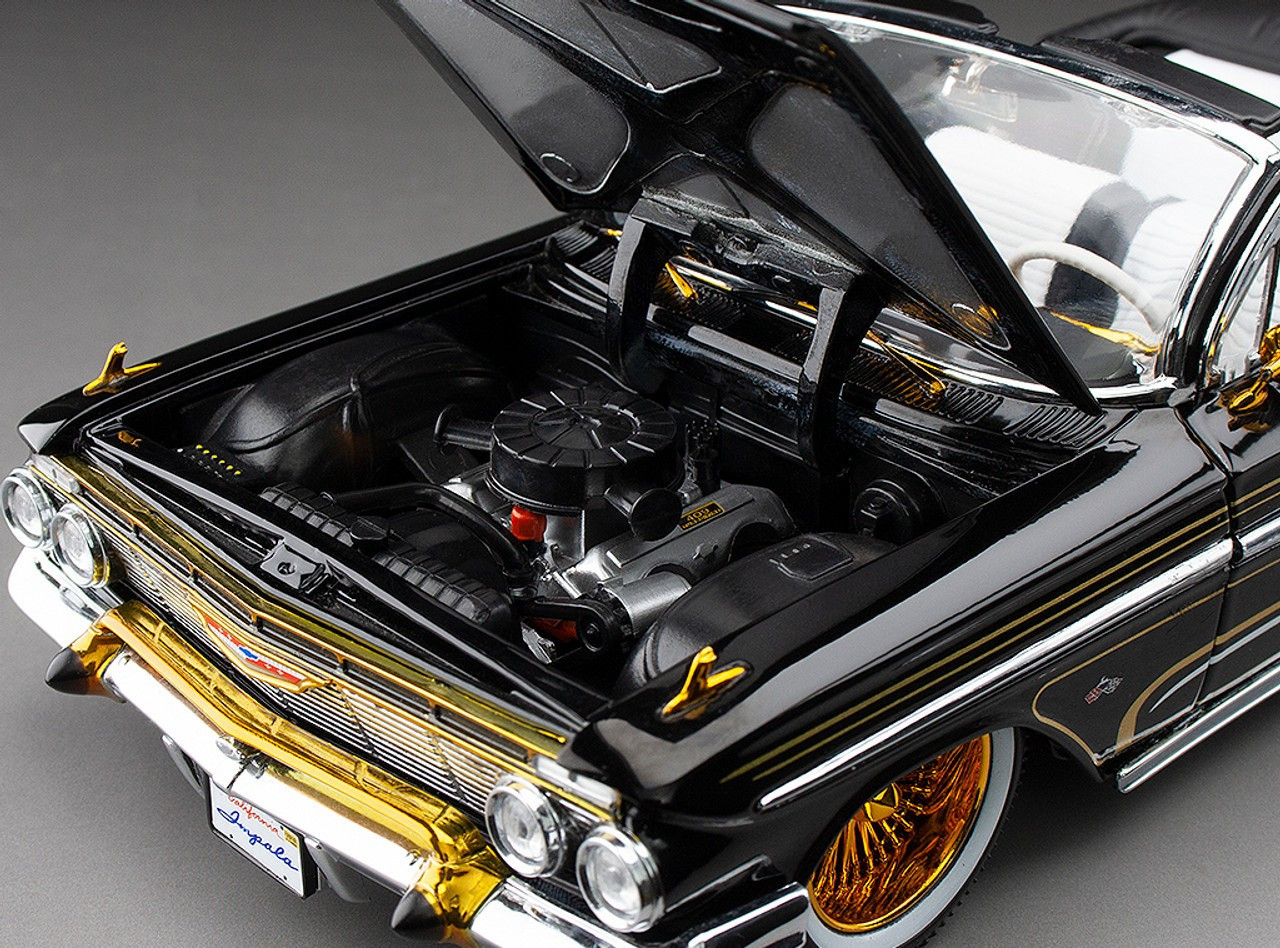 1/18 1961 インパラ　ホイールカスタム　impala lowrider 1/18 1961 インパラ ホイールカスタム impala lowrider - メルカリ