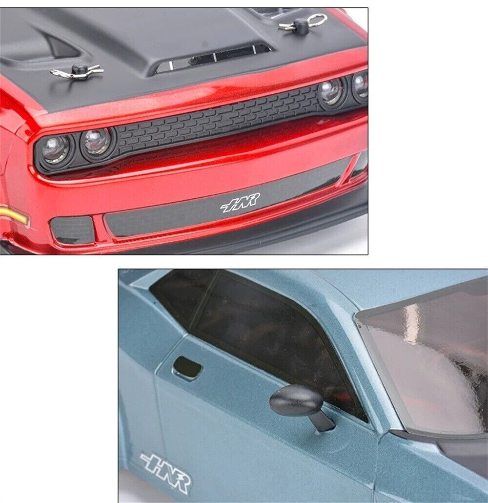 RC 1/10 DODGE CHALLENGER HELLCAT SRT Brushless AWD Drift Car w