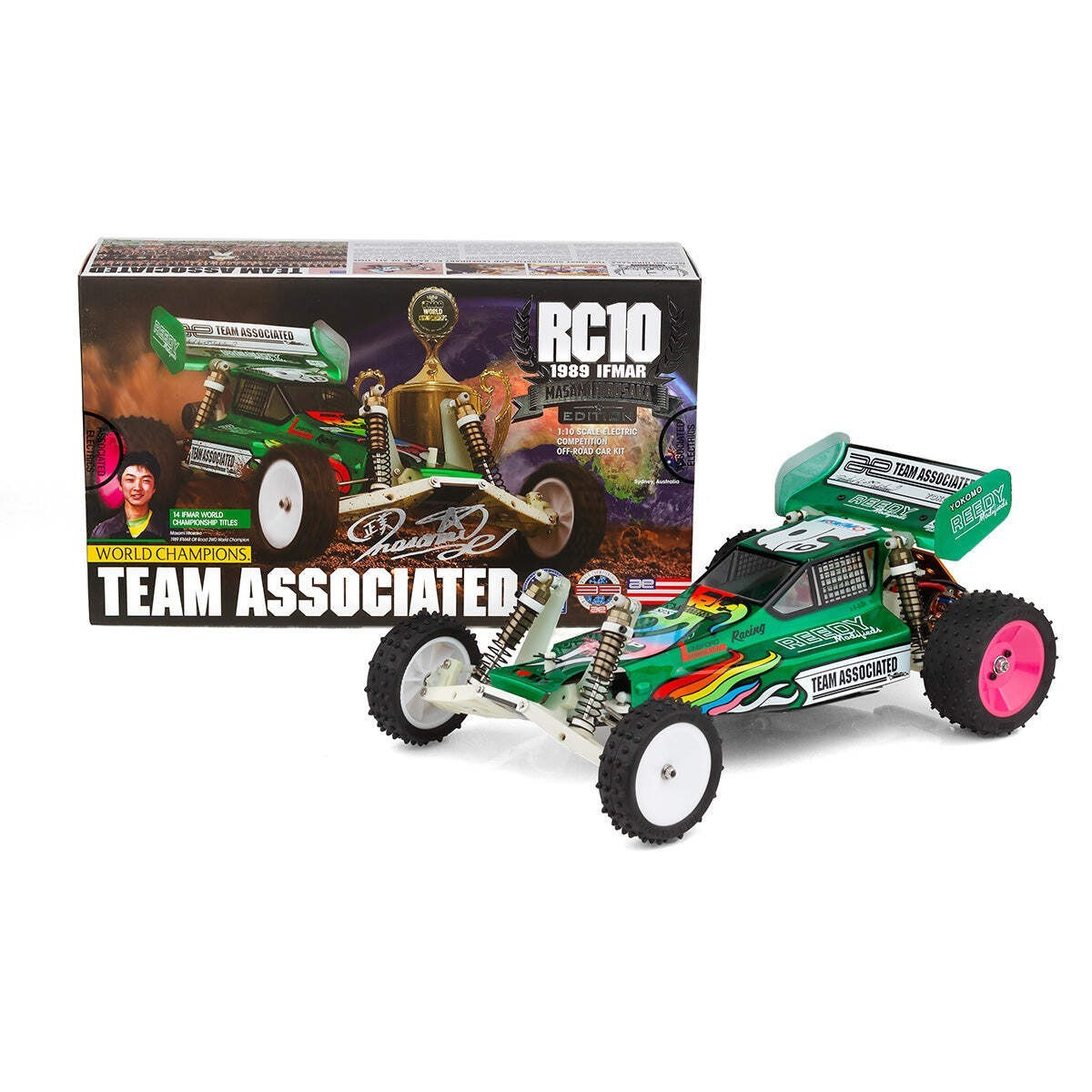 Team Associated RC10 1/10 RC BUGGY 1989 Stealth Masami Edition
