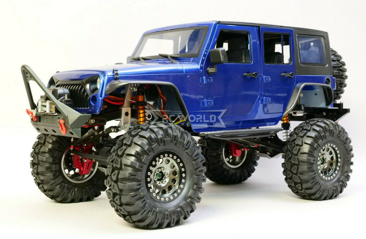 Jeep Wrangler ラジコン 1/10スケール 1/10 Scale JEEP WRANGLER RUBICON Hard Body Shell 4 Door -RED-