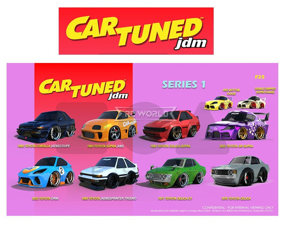 Car Tuned 1/64 JDM 2022 TOYOTA SUPRA GR Series 1 Die Cast Car