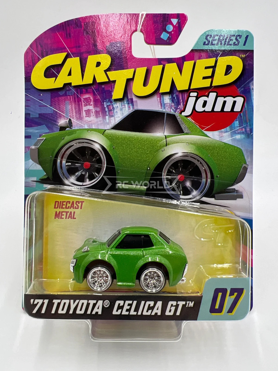 ゆうみ　CAR TUNED Car Tuned 1/64 JDM 1985 TOYOTA SPRINTER Series 1 Die Cast Car
