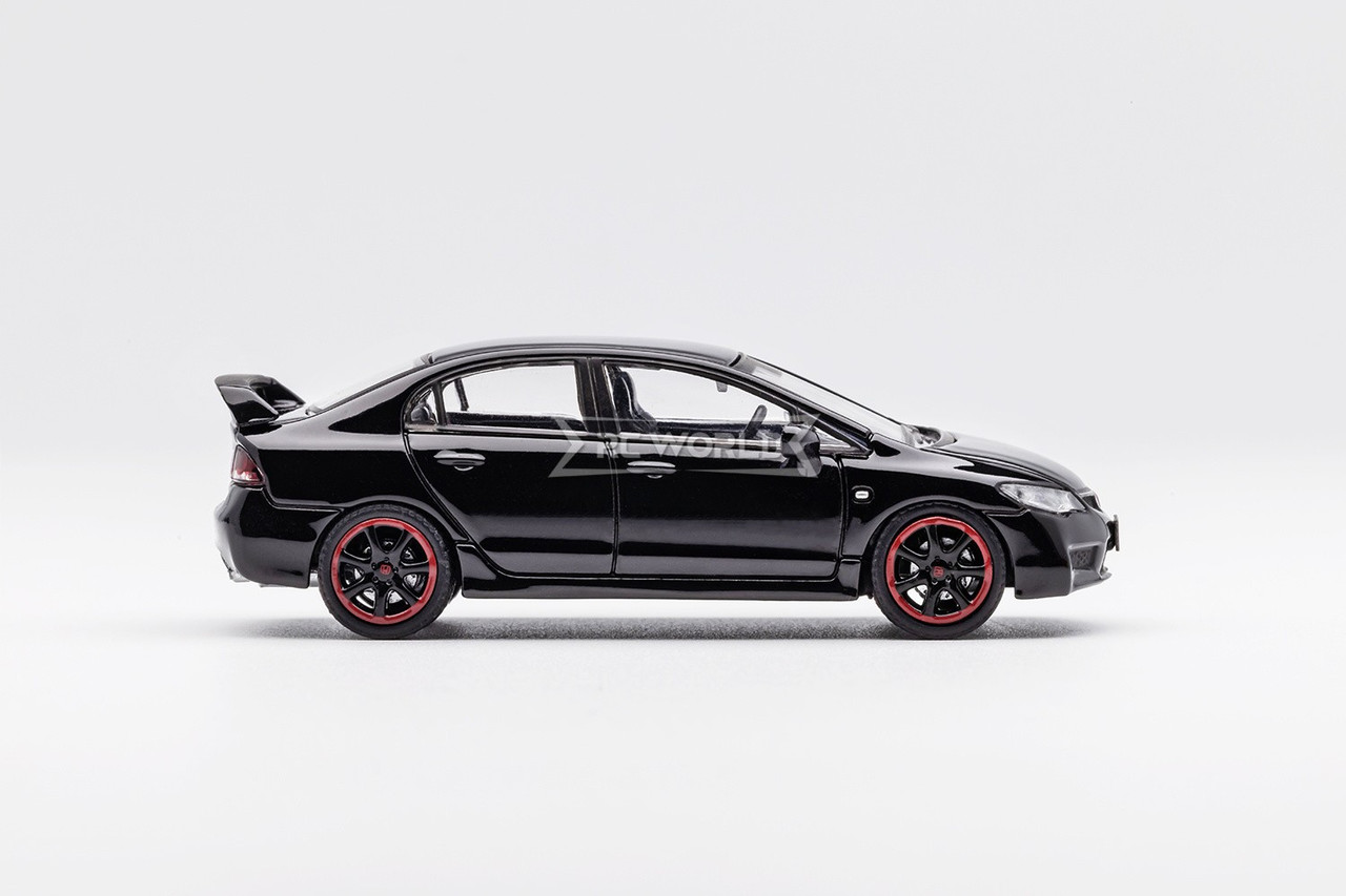 GCD 1/64 HONDA CIVIC TYPE-R FD2 (RHD) Die Cast Car -BLACK-