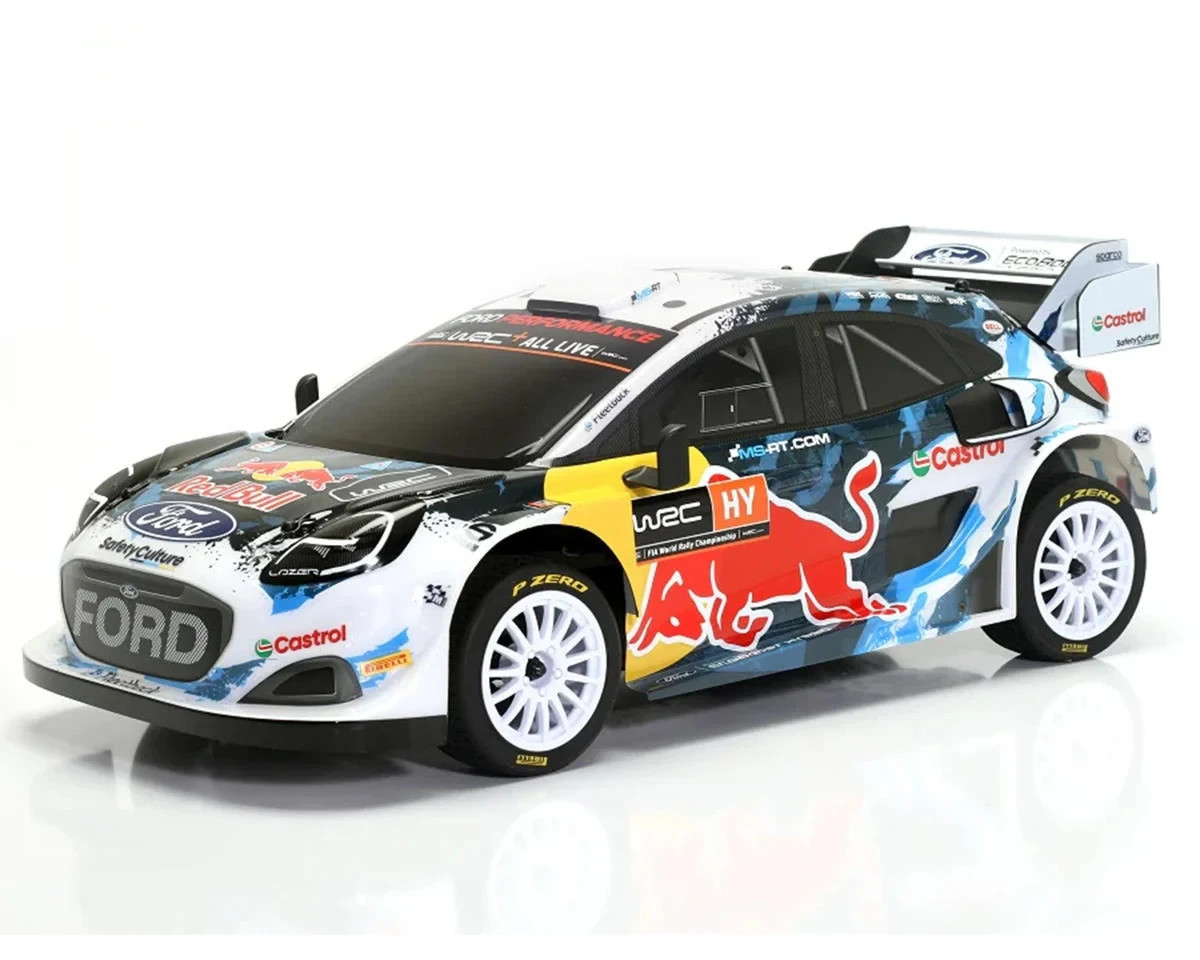 RC 1/8 Brushless FORD PUMA RALLY CAR AWD Red Bull -RTR-