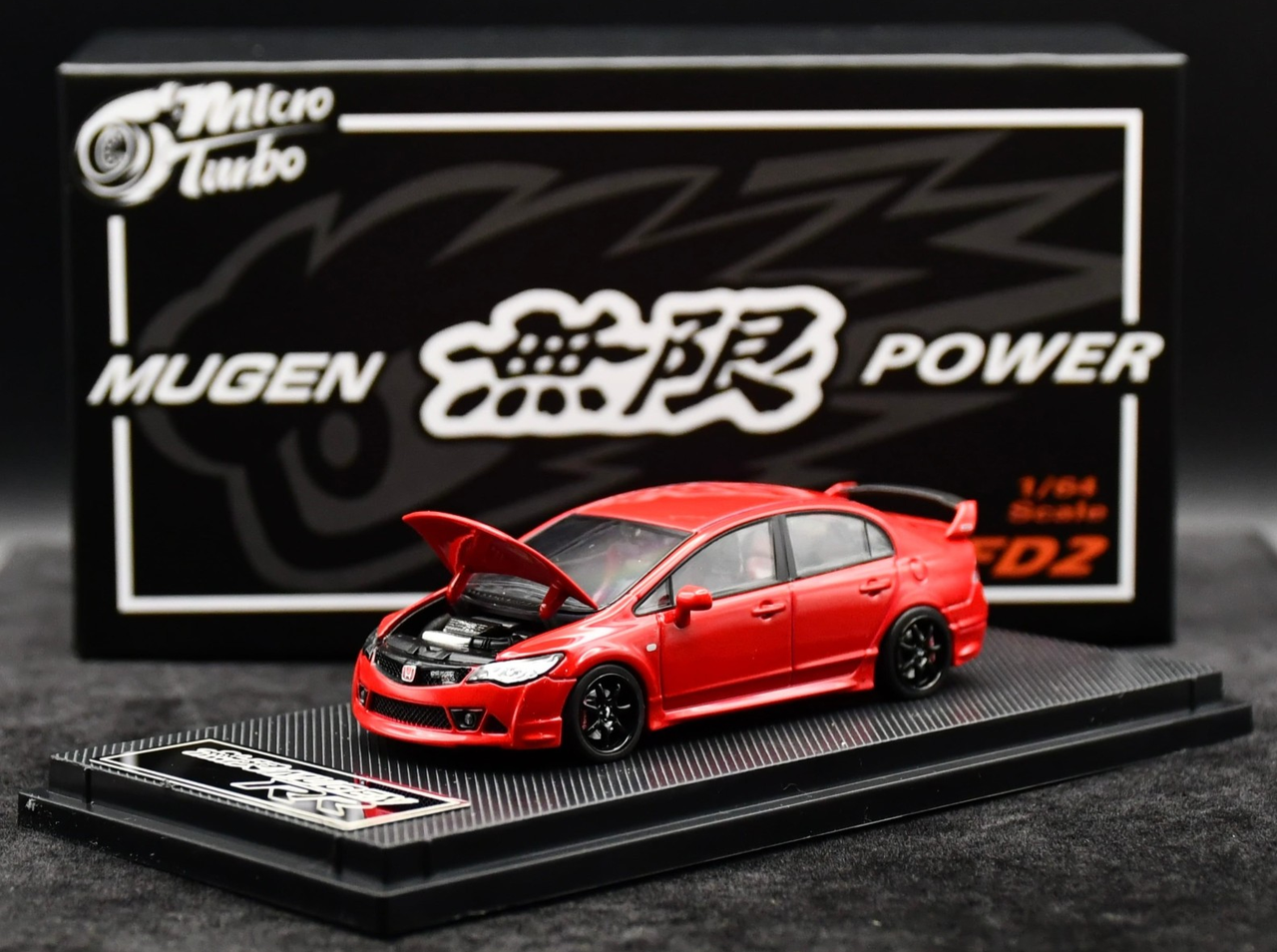 ワンモデル　1/64 ホンダ　シビック　FD2 無限　RED ワンモデル 1/64 ホンダ シビック FD2 無限 RED